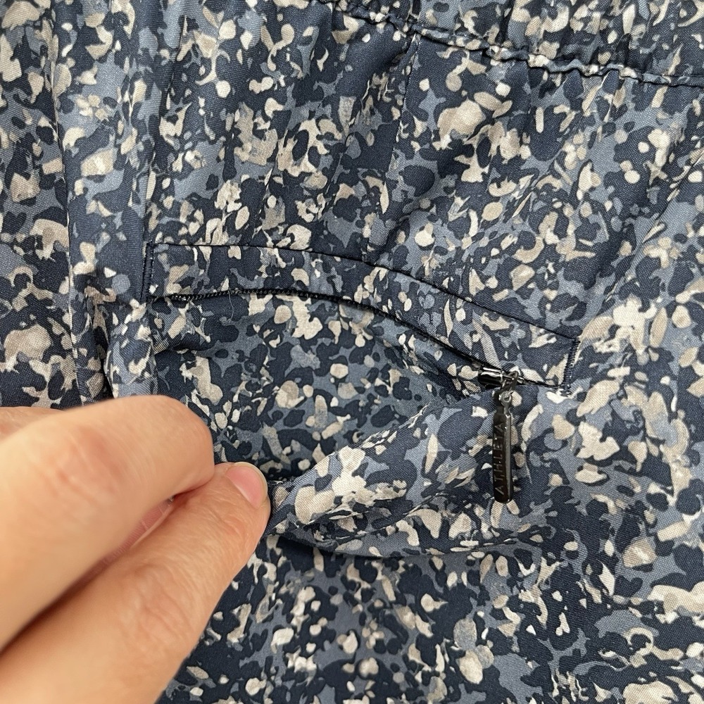 WOMENS ATHLETA PRINTED BAJA SHORT SIZE 2 IN NAVY PRINT - Picture 7 of 9